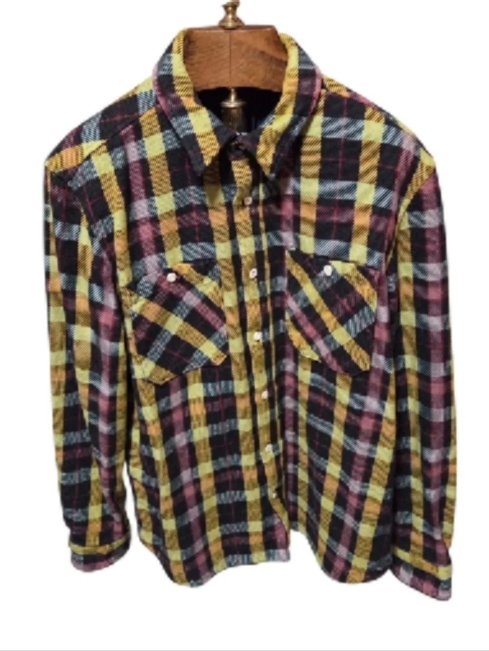 The North Face Valley Twill Flannel Shirt Heavyweight Multicolor Size XL - Picture 2 of 8